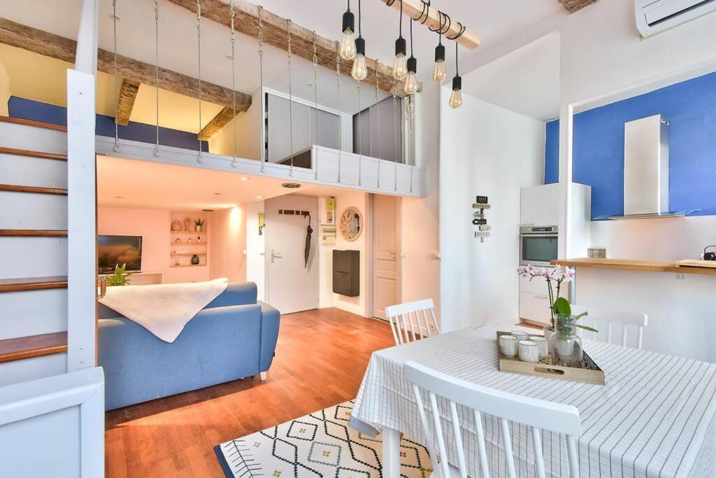 Superbe Appartement Mezzanine Au Coeur Du Panier Marsilia Exterior foto